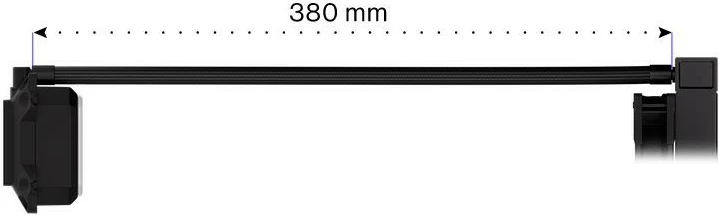 Kasë ftohëse Endorfy Navis F280 ARGB, Liquid Cooling, 2x140mm, ARGB
