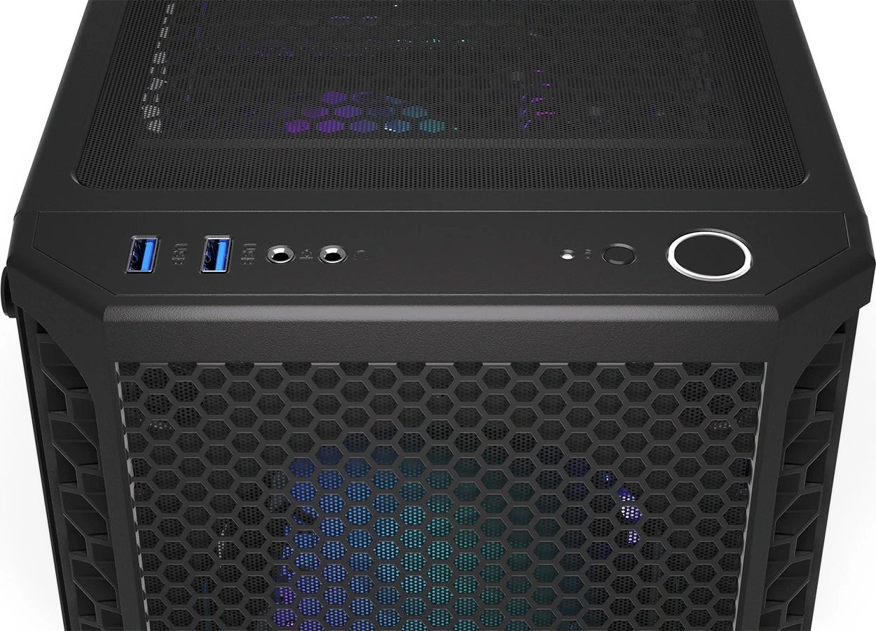 Kasë Endorfy Signum 300 Core, Midi Tower, Tempered Glass, e zezë