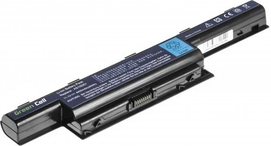 Bateri për laptop Green Cell AC06, 4400mAh, e zezë