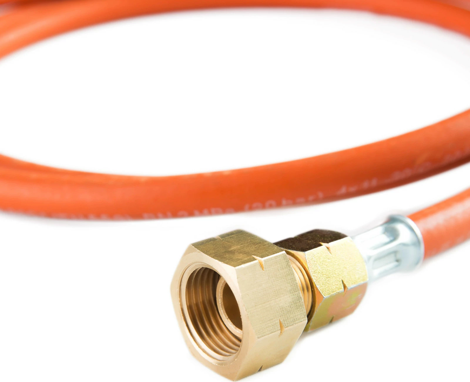 Adapter reduktues për bombol gazi Meva 1013119, 21.8mm L në 3/8" L, bronz