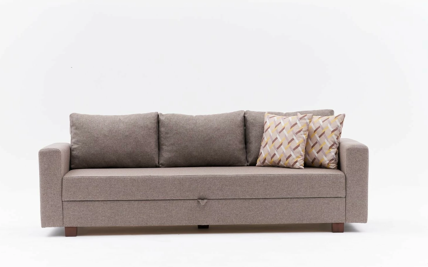 Divan-krevat treshe, ngjyrë kafe, Atelier del Sofa, Aly Arzilla