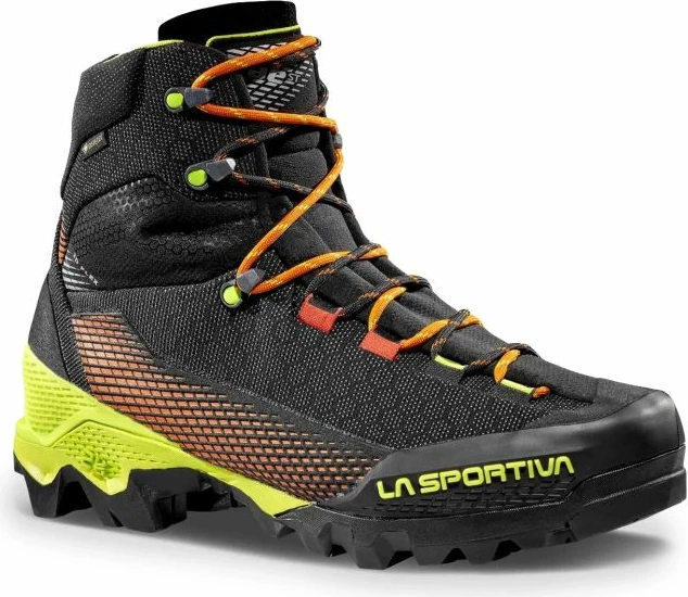 Çizme alpinizmi La Sportiva, carbon/lime punch