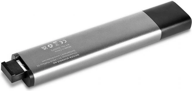 Prezantuese me lazer DICOTA D32075, wireless, argjend