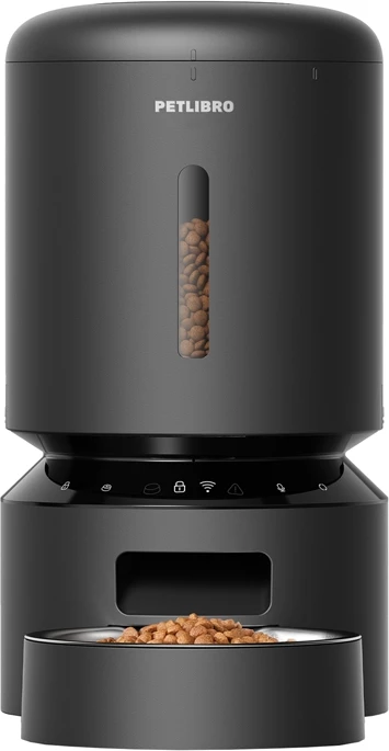 Shpërndarës ushqimi për kafshë Petlibro Granary PL-AF103-34B, 5L, i zi