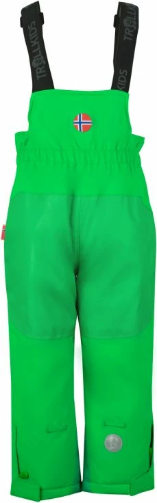 Pantallona dimri për fëmijë Trollkids Nordkapp, të gjelbra