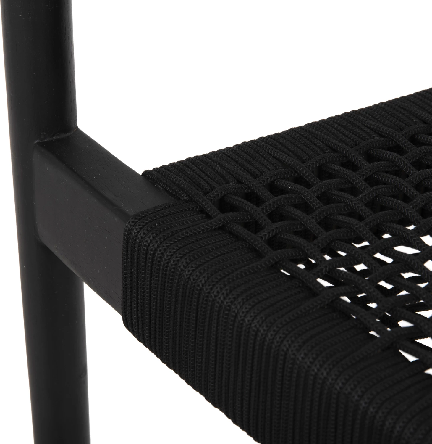 Karrige Oslo FH9636.12 dru tik & litar në të zezë 55x54x80Hcm