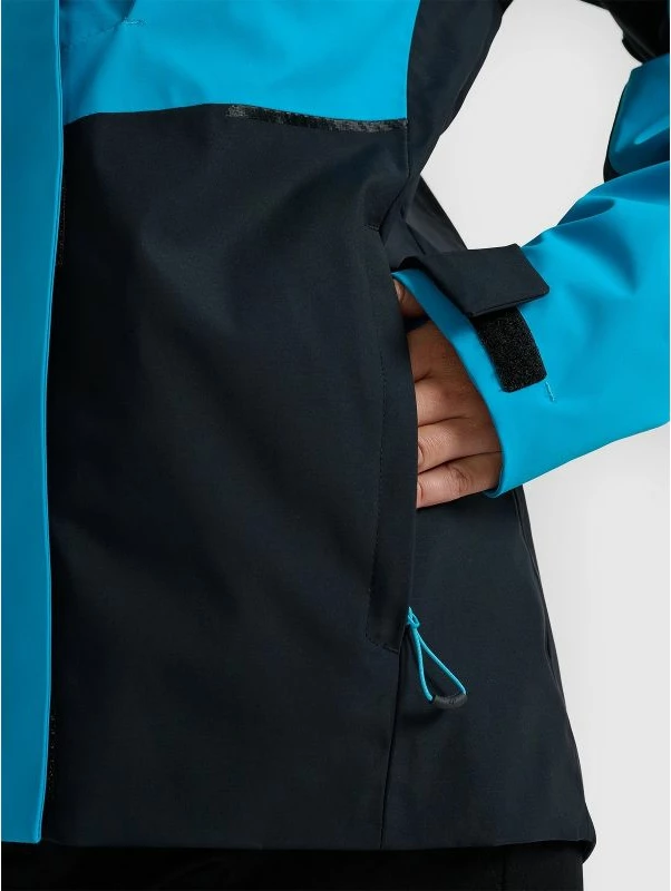 Jakne trekking për femra 4f, e zezë