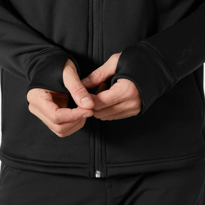 Jakne fleece për meshkuj Helly Hansen, e zezë