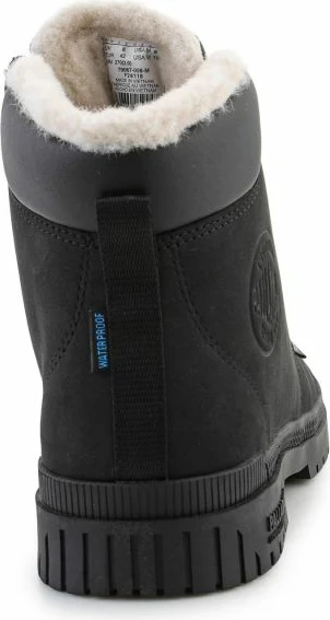 Këpucë Palladium për meshkuj dhe femra, të zeza