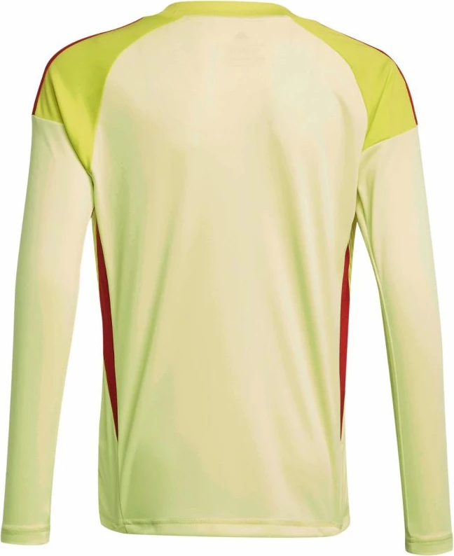 Fanellë portieri për fëmijë adidas, e verdhë dhe e kuqe