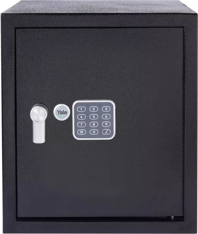 Kasafortë zyre YALE HOME YEC/390/DB2 me alarm, e zezë