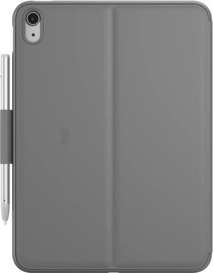 Tastierë me folio-kasë Logitech Slim Folio 920-011423 për iPad (10th Gen), Bluetooth LE, gri