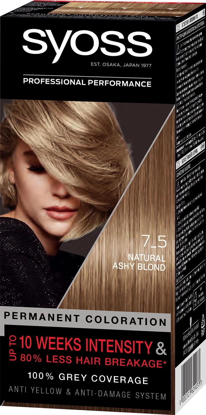 Ngjyrë për flokë , Syoss , 50 ml ,  7-5
