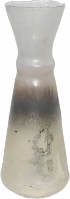 Vazo JEG, qelq, ngjyrë ari, bronzi, argjendi, 17x17x45cm