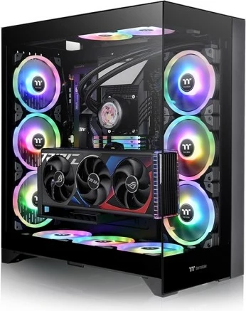 Kasë Thermaltake CTE E600 MX, Midi Tower, xham i temperuar, e zezë
