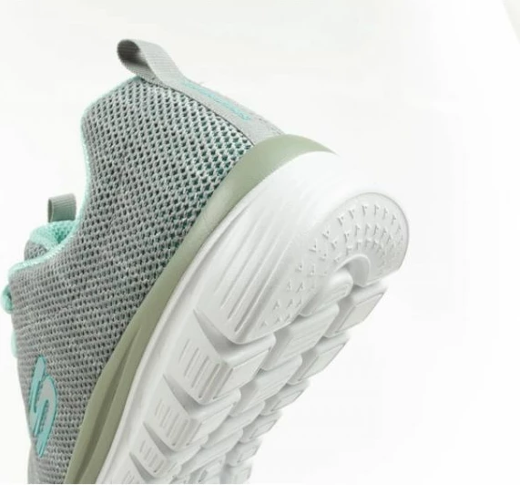 Atlete femra Skechers, të hirit