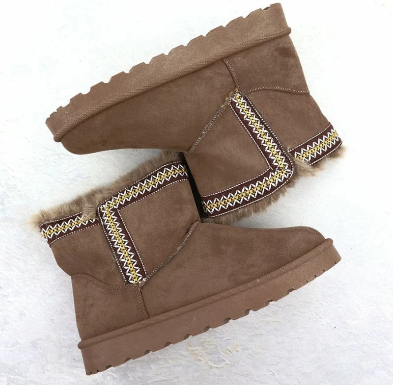 Çizme dëbore Potocki për femra, kafe