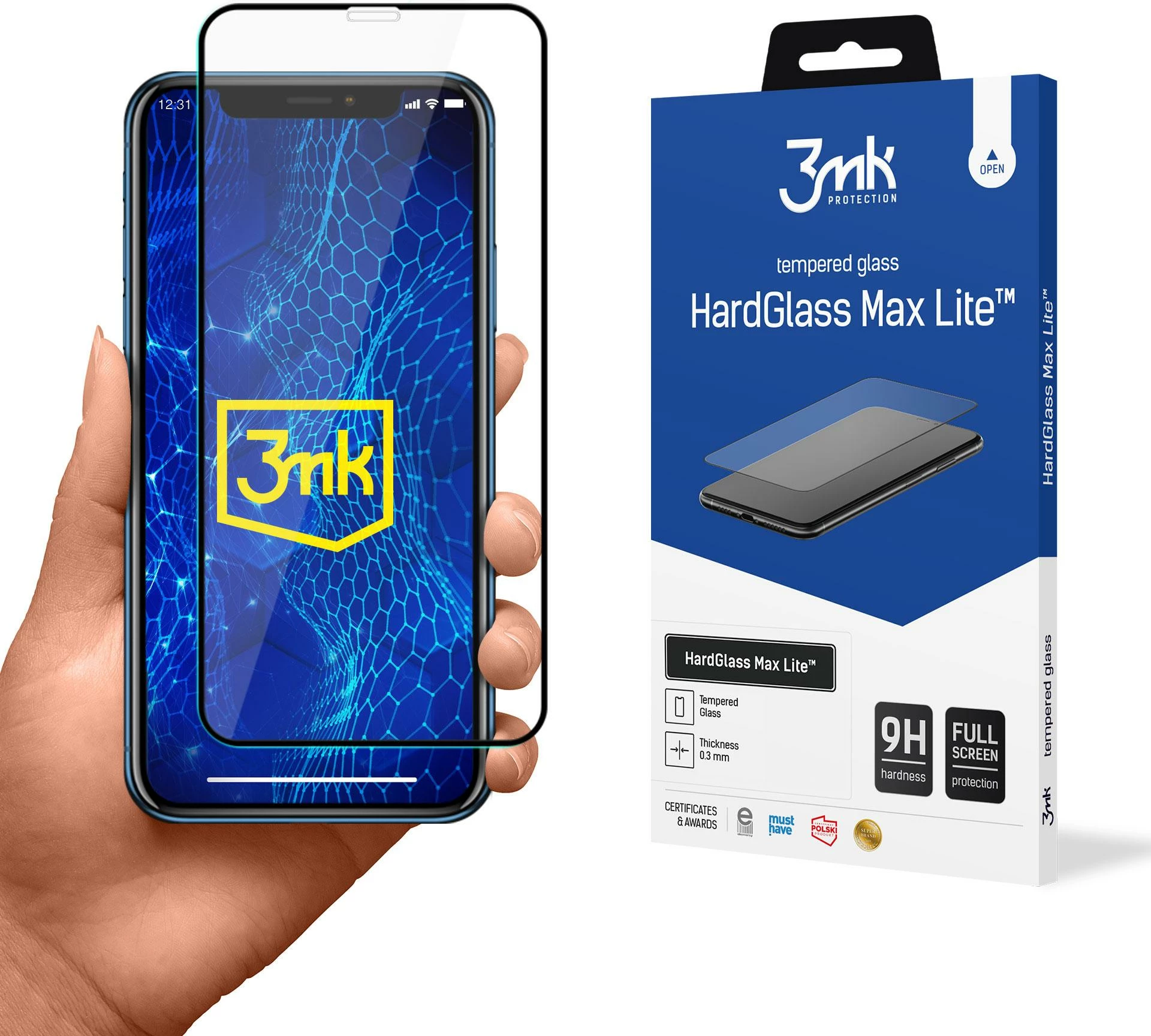 Xham mbrojtës 3mk HardGlass Max Lite për iPhone 11