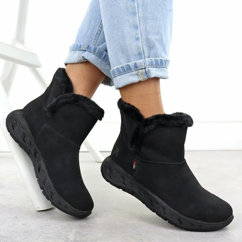 Çizme për femra Rieker, të zeza