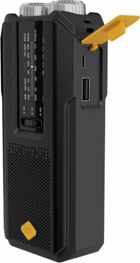 Radio survival SANDBERG Survivor Radio All-in-1 2000 (421-04) powerbank 2000 mAh, AM/FM, solar, dinamo, dritë LED, e zezë