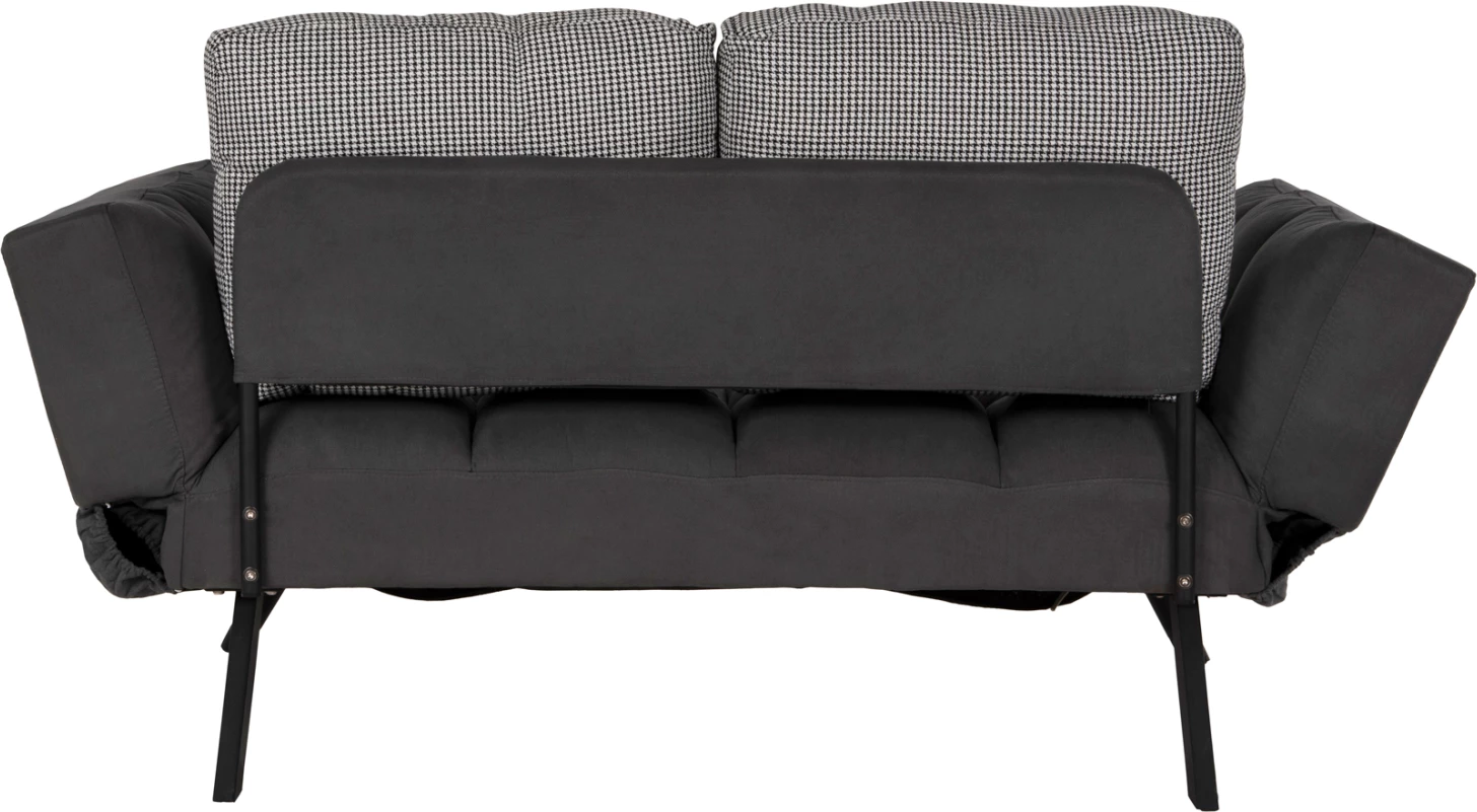 Divan 3 vendësh FH3169.01 GRI me Jastëkë 165-190x75x89Η cm