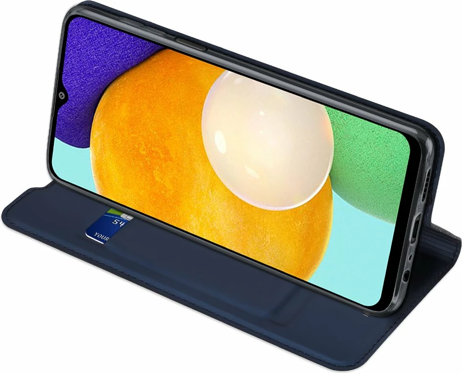 Mbështjellës Dux Ducis Skin Pro Bookcase për Samsung Galaxy A03s, Blu