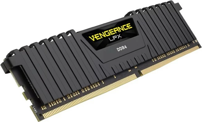 RAM Memorje Corsair Vengeance LPX 8GB DDR4 3200MHz CL16, e zezë