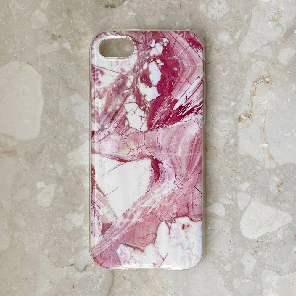 Mbështjellës Wozinsky Marble për Samsung Galaxy A31, TPU, Rozë