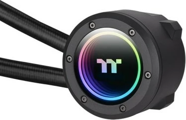 Ftohës me ujë për CPU Thermaltake Toughliquid 420 EX Pro ARGB, 3x140mm, bllok bakri, i zi