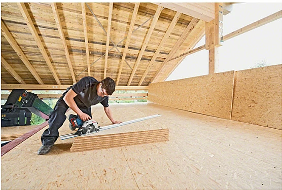 Sharrë rrethore Bosch GKS 18V-57 G Professional, 5 Ah, 18V, 16.5 cm, zi/blu/gri/kuqe