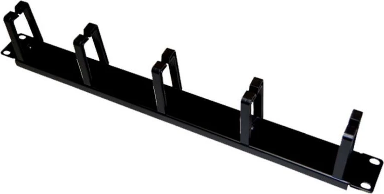 Organizues kabllosh ALANTEC PK009 1U 19" me 5 mbajtëse, zi