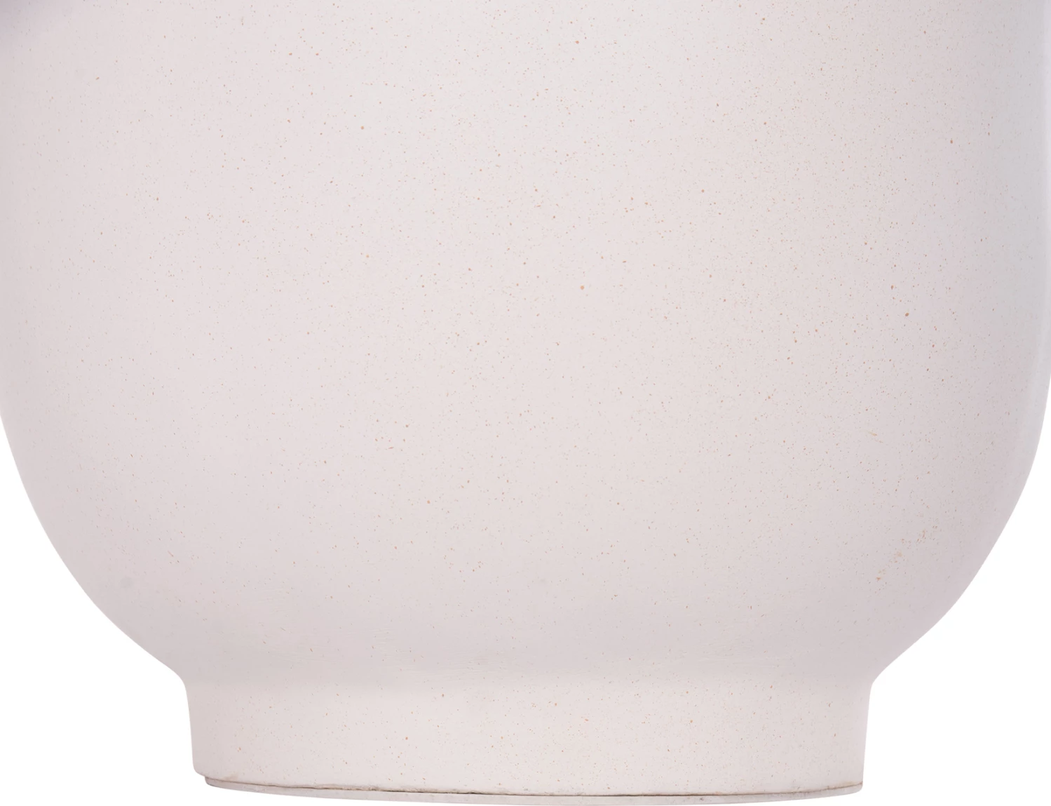 Vazo dekorative për dysheme LINTER, fibër-cement, ngjyrë e bardhë, dru tik, Φ34x60cm