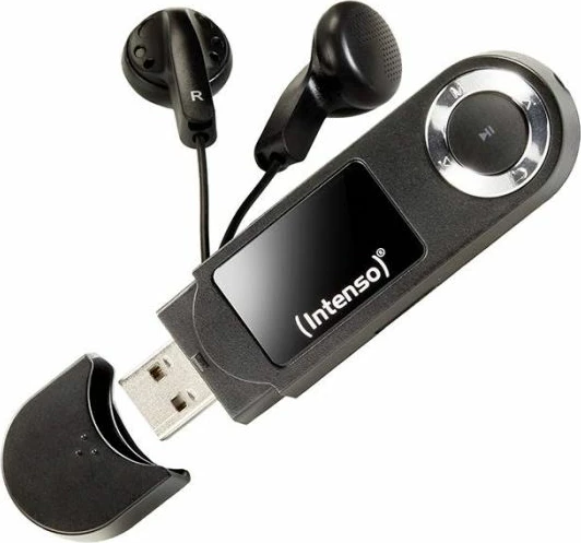 MP3 player Intenso Music Walker MPN 3601470 16GB microSD, LCD, USB 2.0, set me kufje + bateri AAA, zi