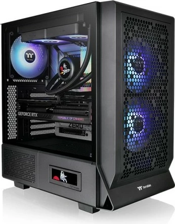 Kasë Thermaltake Ceres 330 TG ARGB, Midi Tower, e zezë
