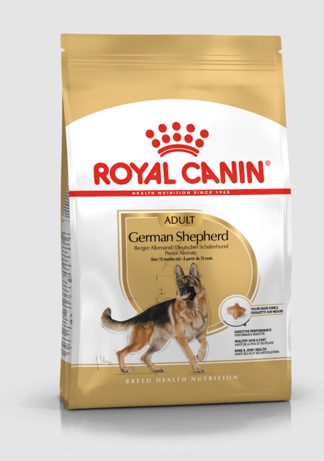 Ushqim i thatë për qen German Shepherd Adult Royal Canin, 11 kg