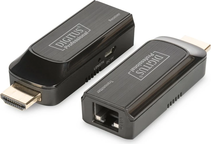 Set mini HDMI extender Digitus DS-55203, 50m, Full HD 1080p, i zi