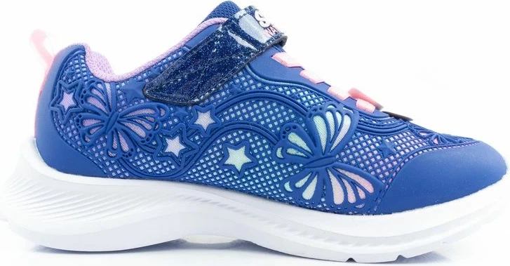 Atlete për fëmijë Skechers për femra, me shkëlqim
