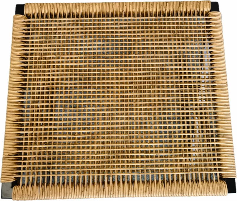 Raft bagazhesh Atlas, natyral e zi, 56x51x46