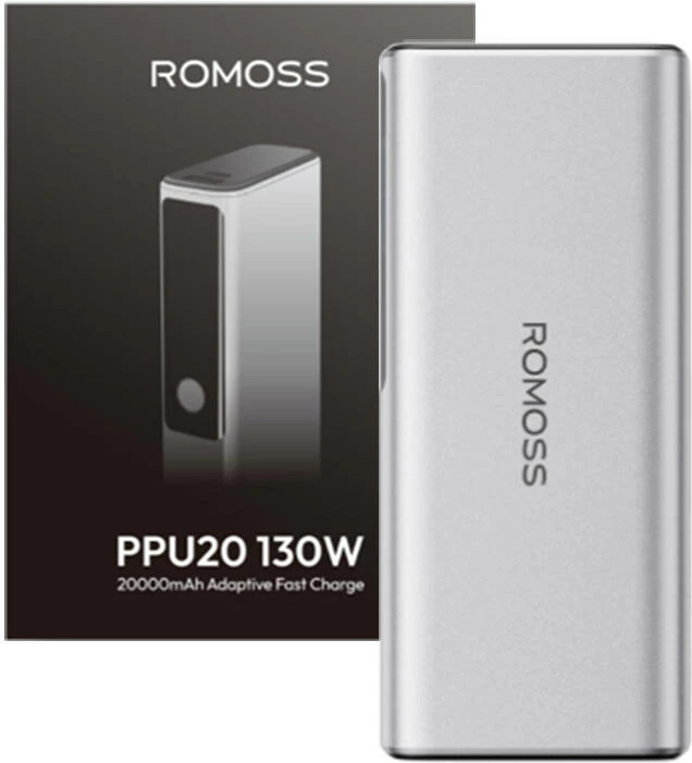 Powerbank Romoss PPU20, 20000mAh, 130W, argjendtë