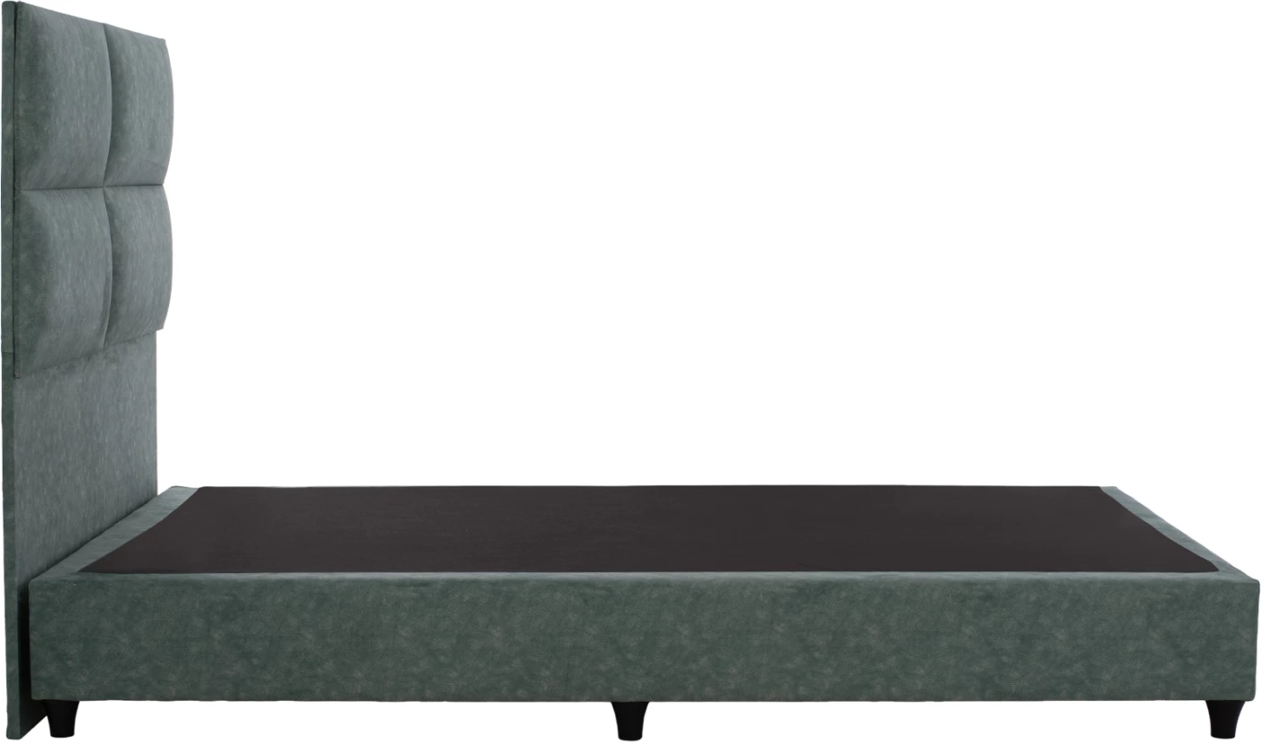 Krevat Milo FH646.27, pëlhurë e tipit NUBUCK, jeshile, 120x200cm