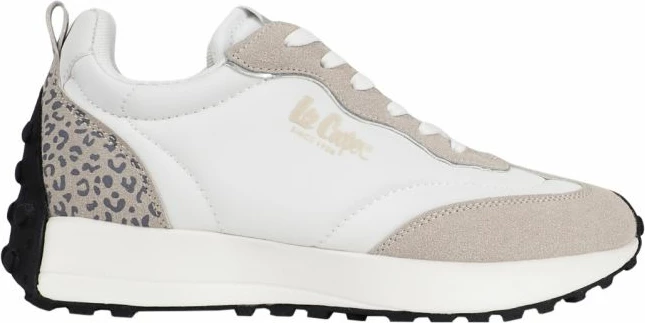 Këpucë femra Lee Cooper, të bardha dhe bezhë