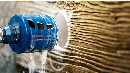 Sharrë rrethore Bosch EXPERT Tough Material, 2.5 cm, për drill, kaltër