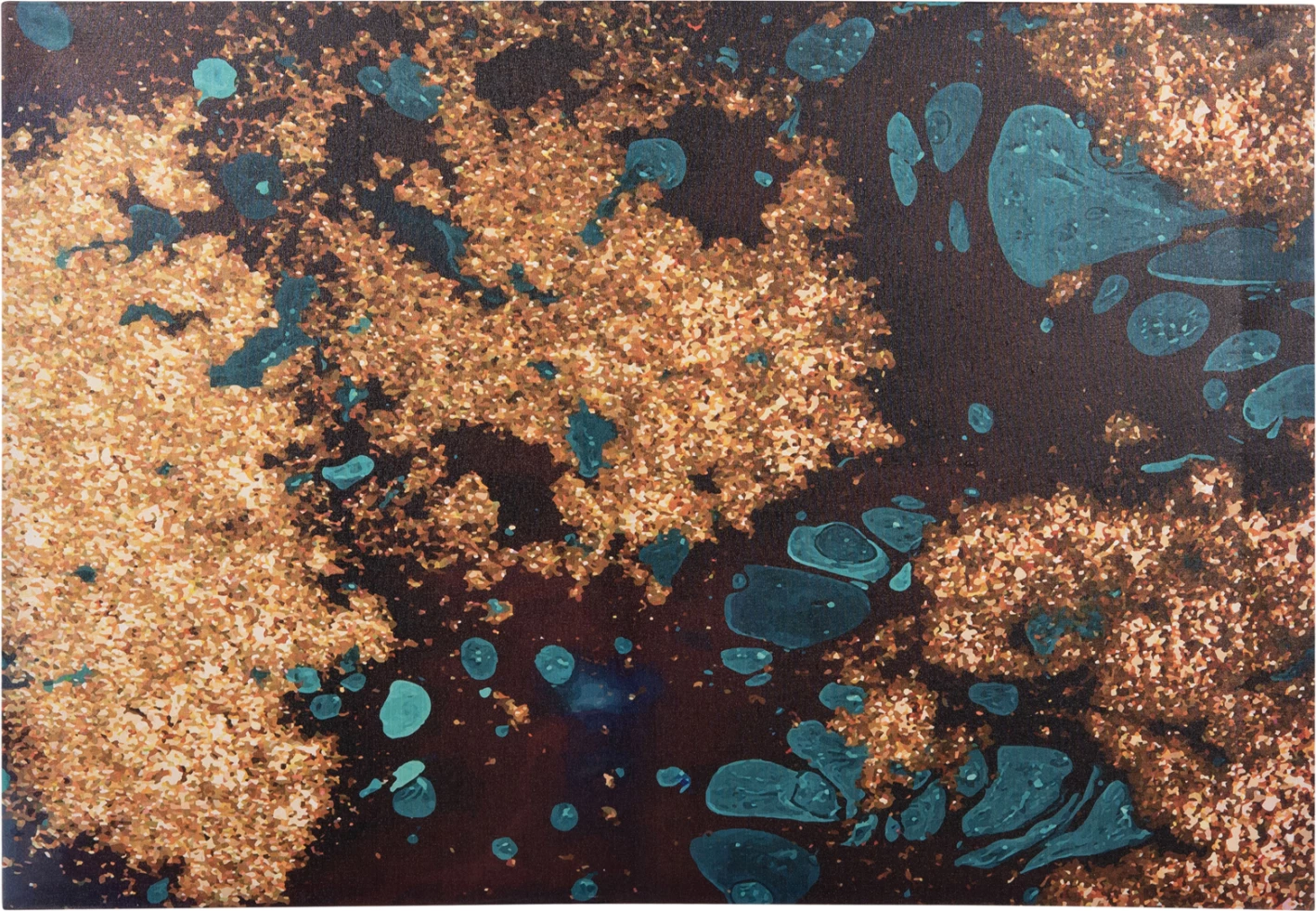 Pikturë muri GOBI, kanavacë e printuar, 98x2.5x68cm