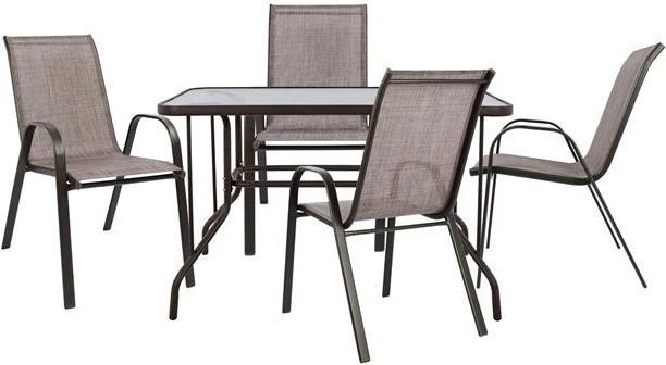 Set kopshti tavolinë & karrige FH5193.02, të kafta