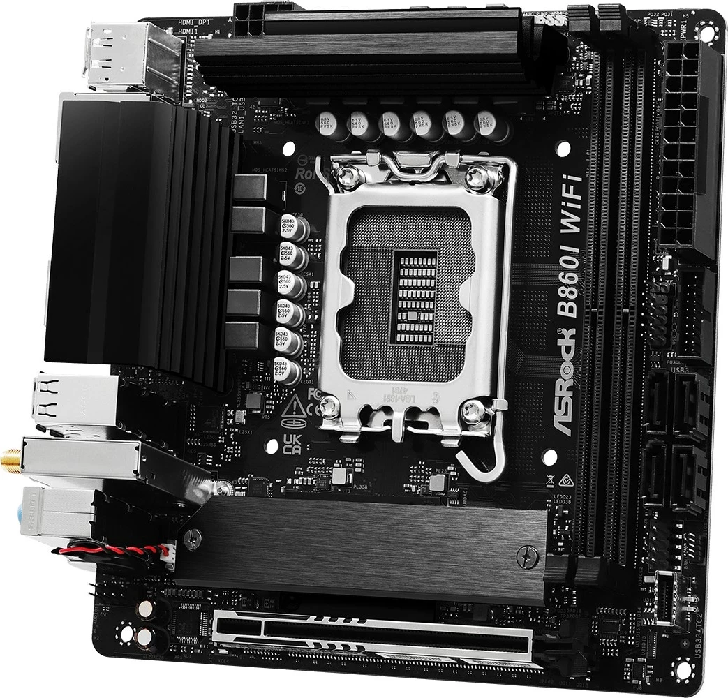 Pllakë amë Asrock B860I WiFi, Intel B860, mini ITX