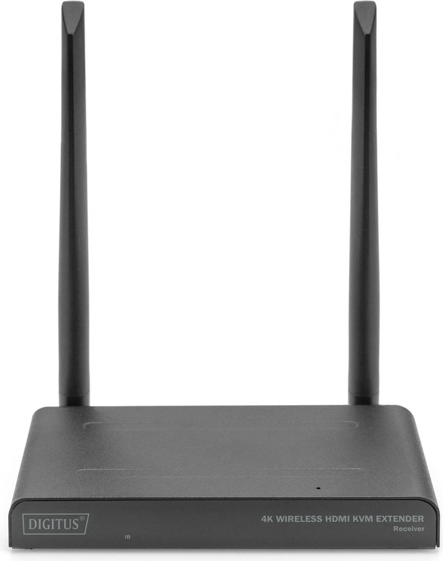 Pranues HDMI pa tela Digitus DS-55328, 3840 x 2160 piksela, AV pranues, me kabllo dhe pa kabllo, i zi