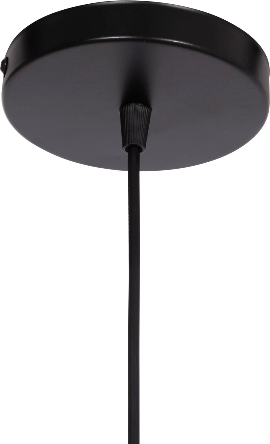 Llambë tavani varëse Droplet, metal i zi, glob i bardhë qumështor, FH7503.11, 23.5x12x147cm