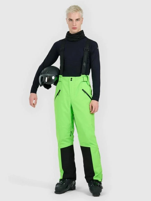 Pantallona skijimi për meshkuj 4f, të zeza