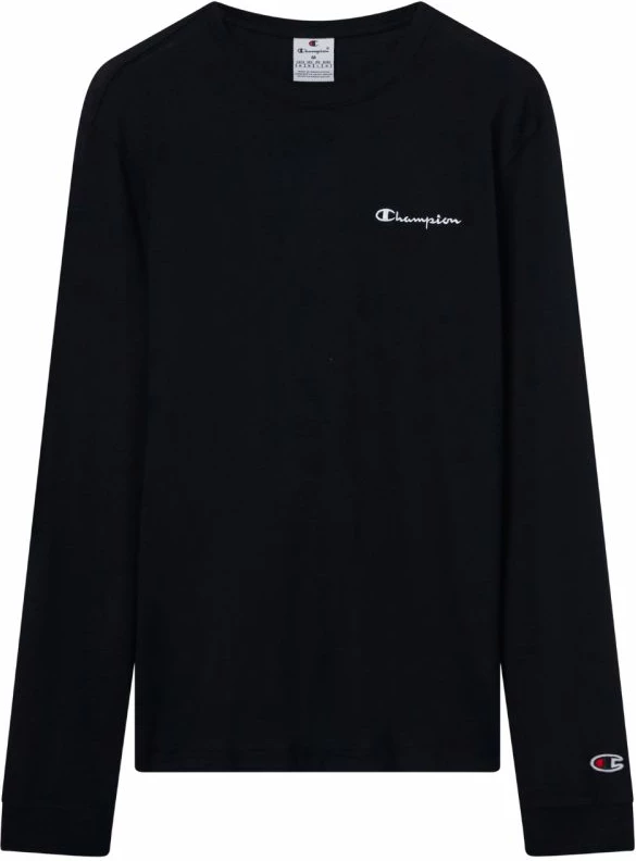 Maicë me mëngë të gjata për meshkuj Champion, e zezë
