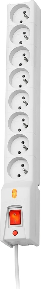 Prizë me mbrojtje nga mbingarkesa Lestar LX 810, 8 dalje, 3.0m, Gri